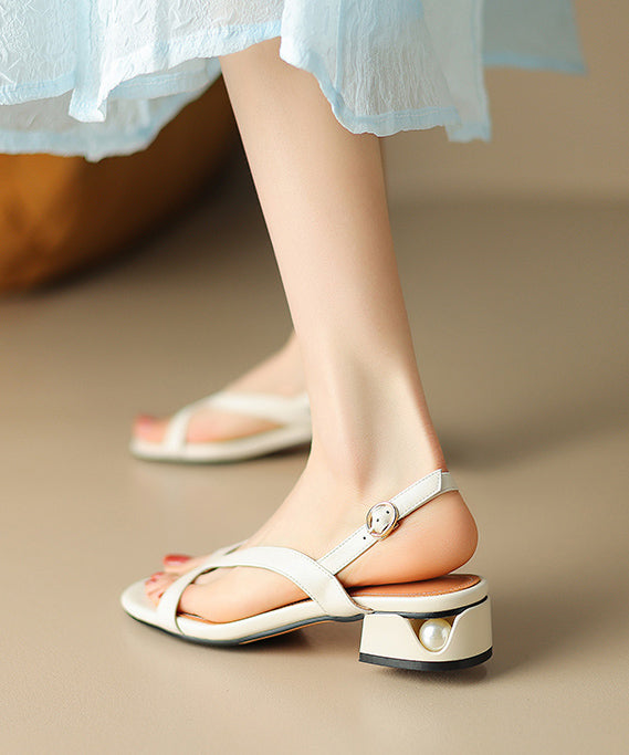 EM | Stilvolle, elegante flache Sandalen