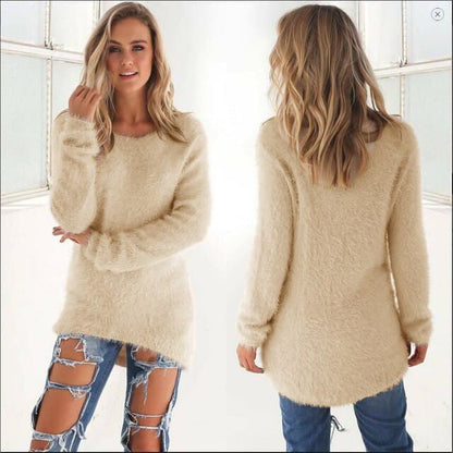MW | Lässig und mühelos Winter Pullover