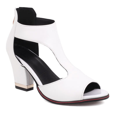 EM | Orthopädische Ledersandalen Mit Absatz