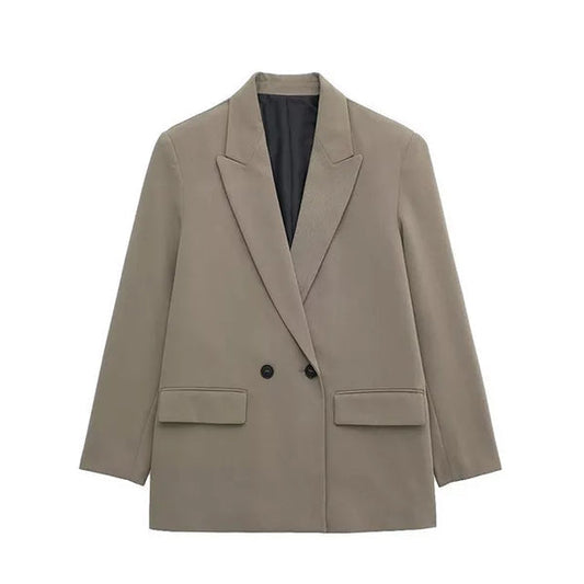 MW | eleganter Langarm-Blazer mit strukturiertem Design