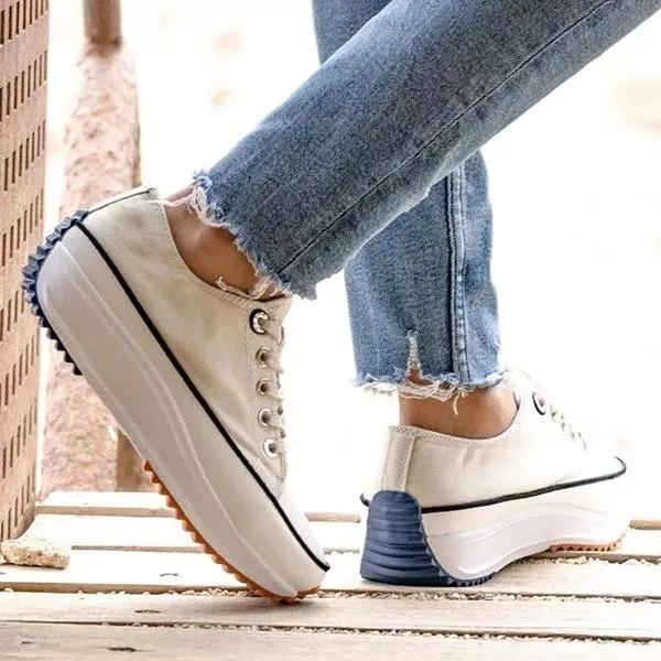 EM | Elegante Plateau-Sneakers