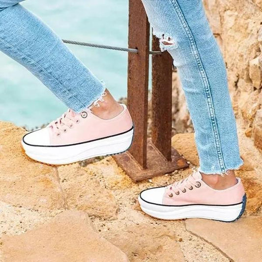 EM | Elegante Plateau-Sneakers