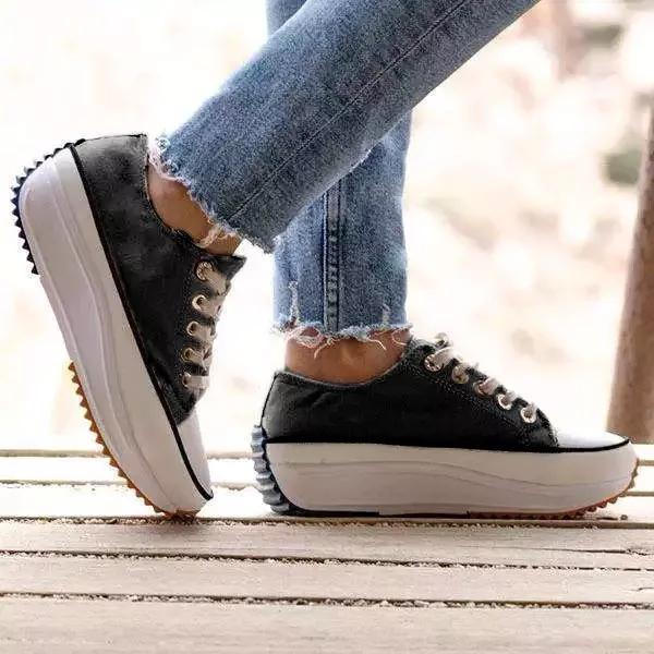 EM | Elegante Plateau-Sneakers