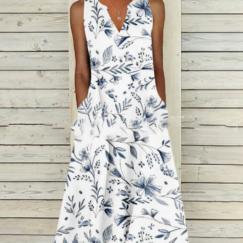 EM | Ärmelloses Maxikleid