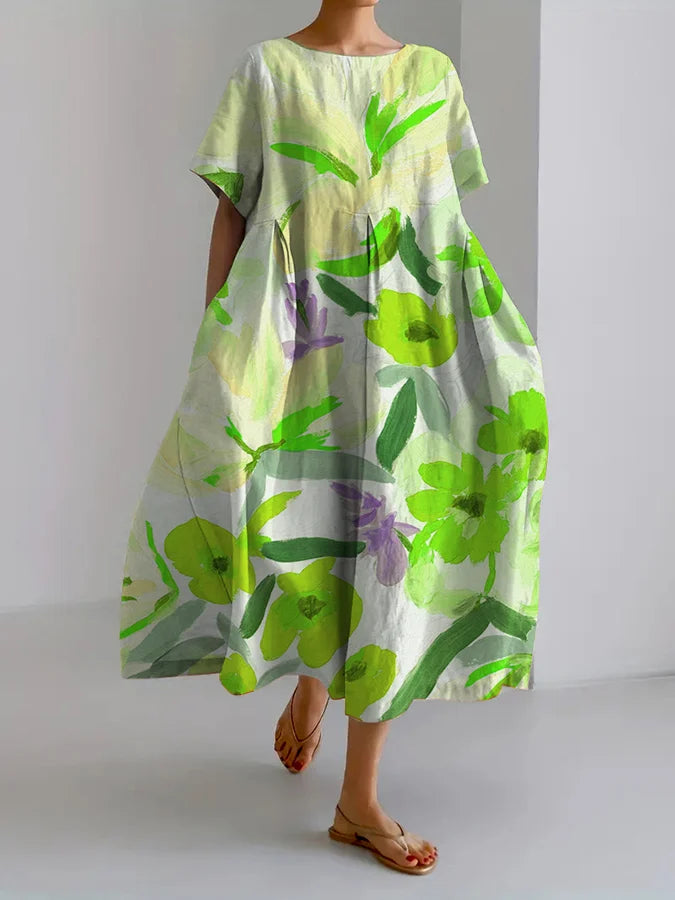 EM | Maxikleid mit Blumenmuster Lose