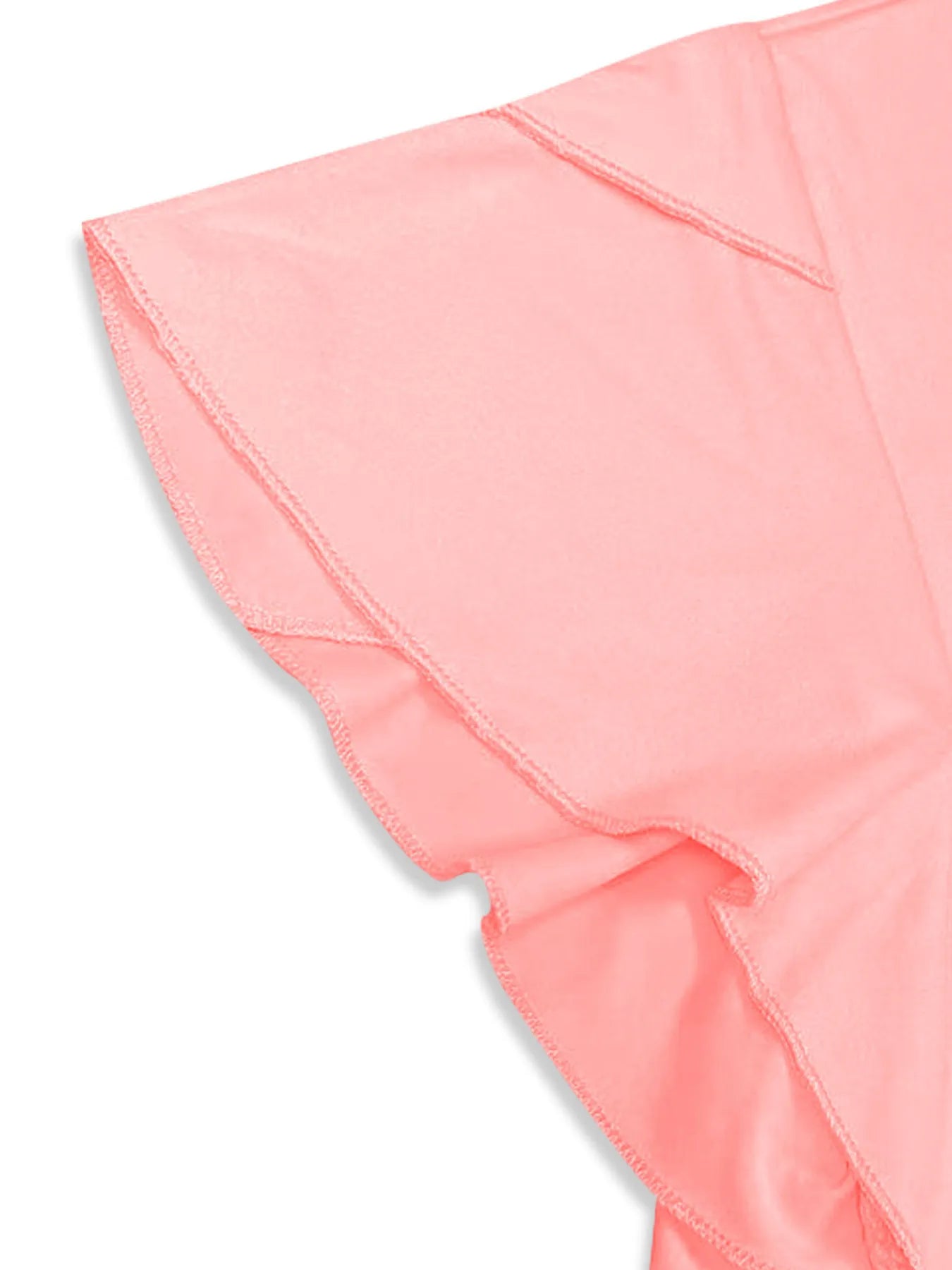 MW | Lässiges Lagenkleid mit Rundhalsausschnitt und gerafften Ärmeln