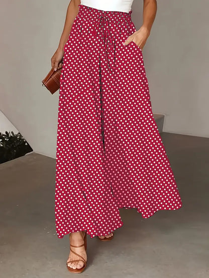 EM | Elegante und schicke Hose mit weitem Bein