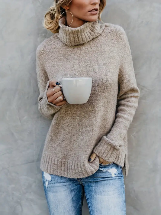 EM | Schicker Turtle-neck strickpullover