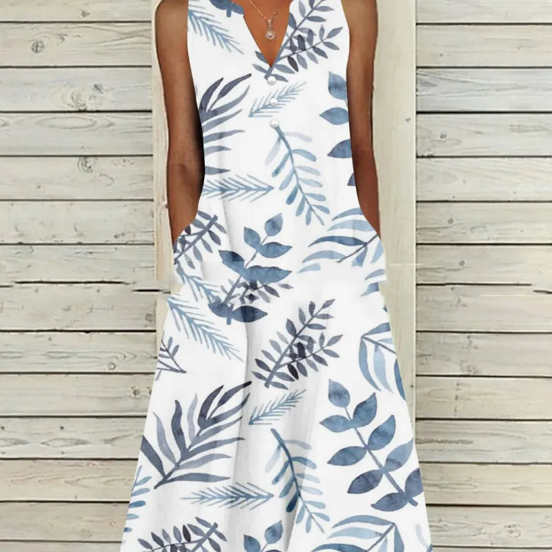 EM | Ärmelloses Maxikleid