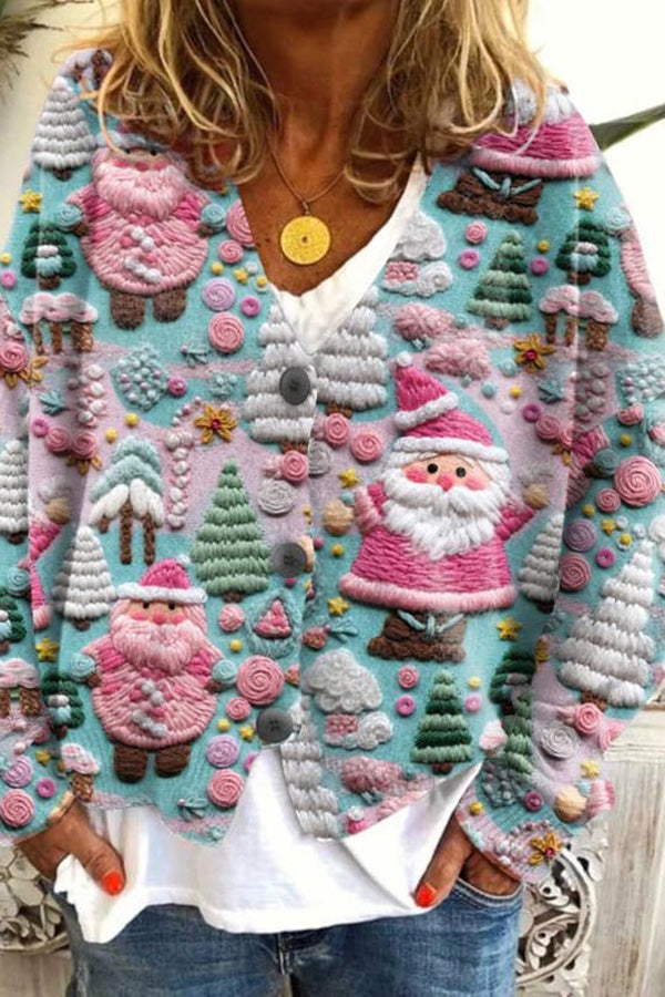 EM | Vintage Boho-Strickjacke