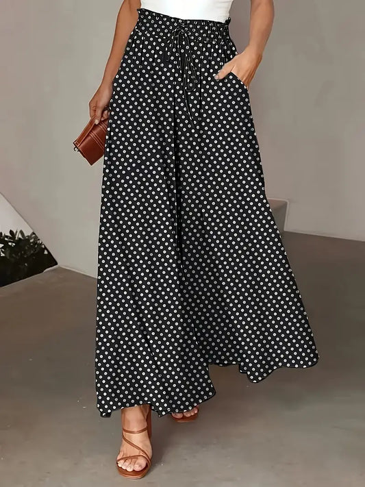EM | Elegante und schicke Hose mit weitem Bein