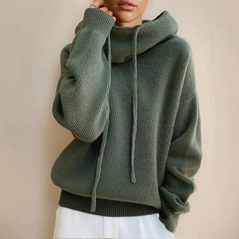 EM | Gemütlicher Pullover mit Kordelzug