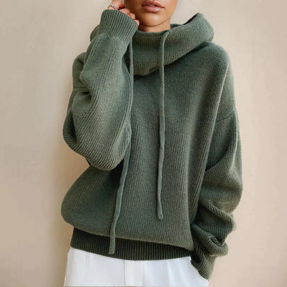 EM | Gemütlicher Pullover mit Kordelzug