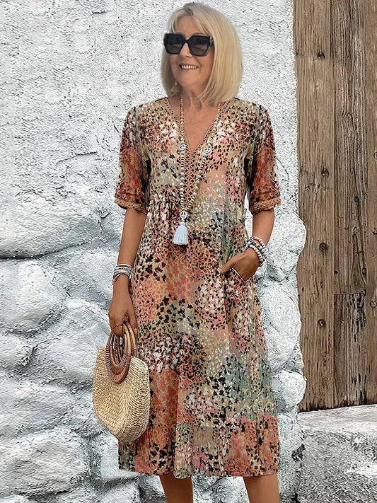 EM | Schmeichelndes Midi-Kleid für mühelose Insel-Eleganz