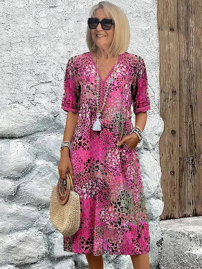 EM | Schmeichelndes Midi-Kleid für mühelose Insel-Eleganz