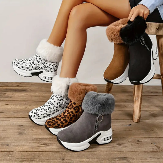 EM | Mit Kunstfell gefütterte Stiefelette
