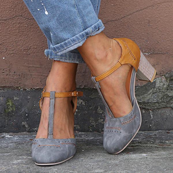 EM | Vintage T-Strap Absätze