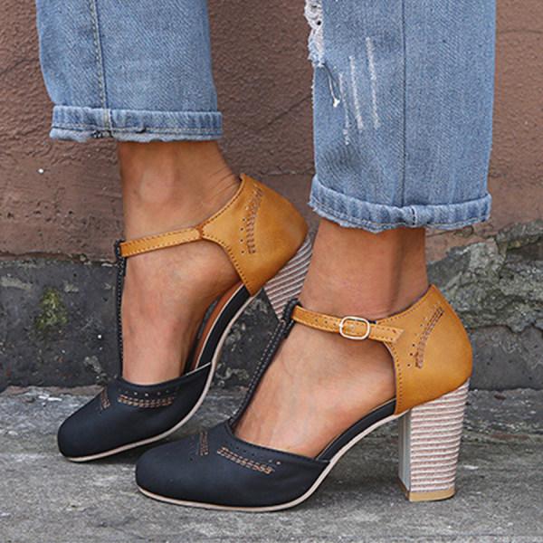 EM | Vintage T-Strap Absätze