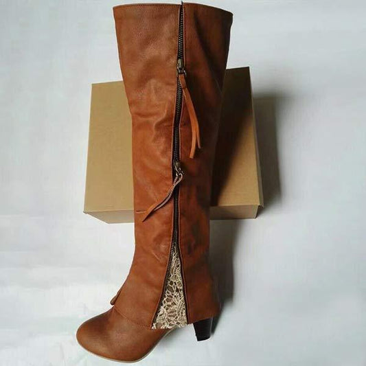 EM | Elegante & stilvolle kniehohe Stiefel