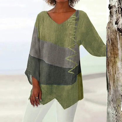 EM | Elegantes dreifarbiges Sommerhemd