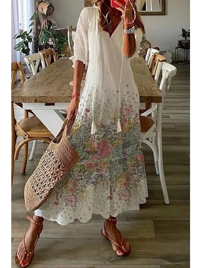 EM | Elegantes Sommer-Maxikleid