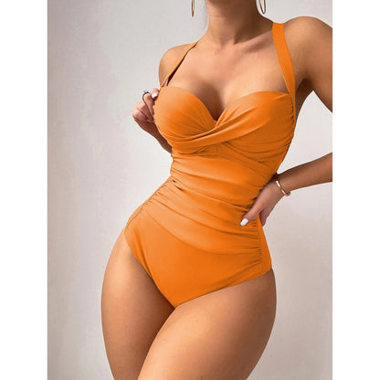 EM | Einteiliger Bikini mit verdrehter Front