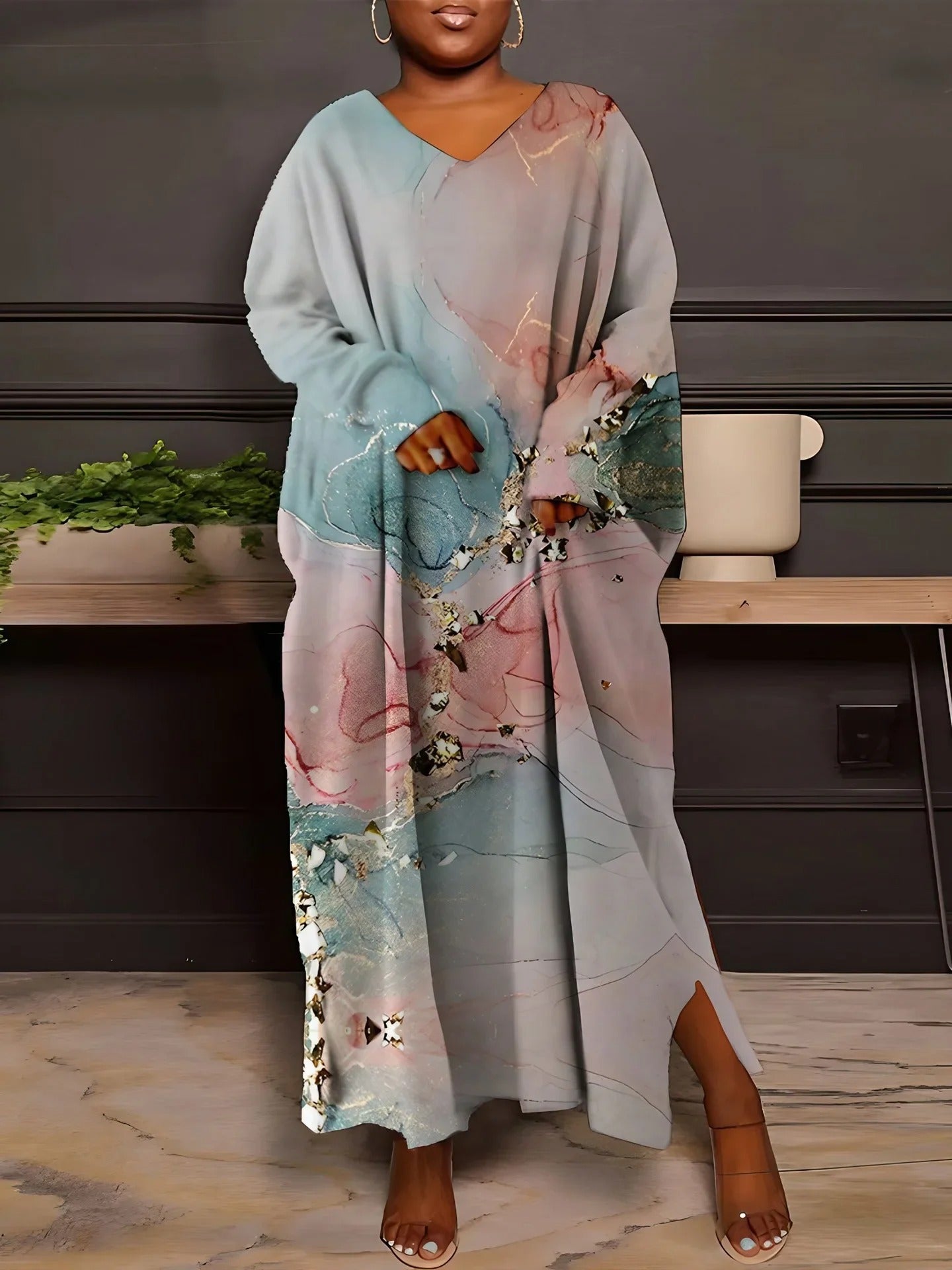 EM | Elegantes  Sommer-Maxikleid