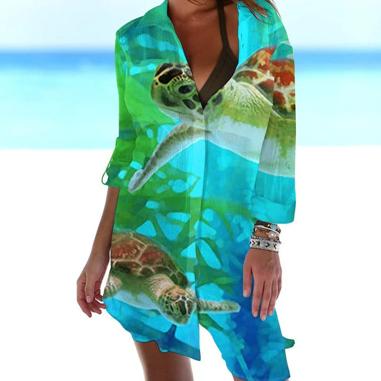 EM | Tropical Print Minikleid