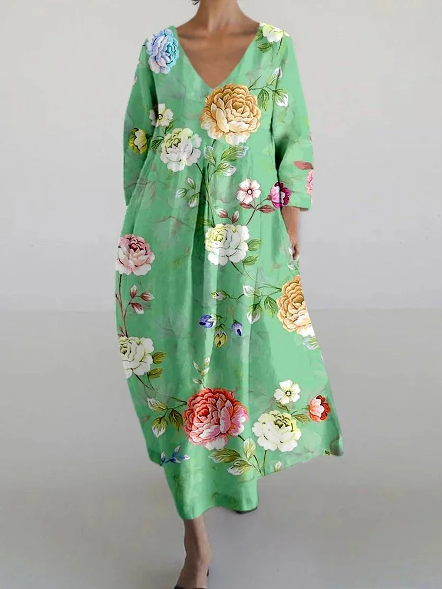 EM | Bedrucktes Maxikleid