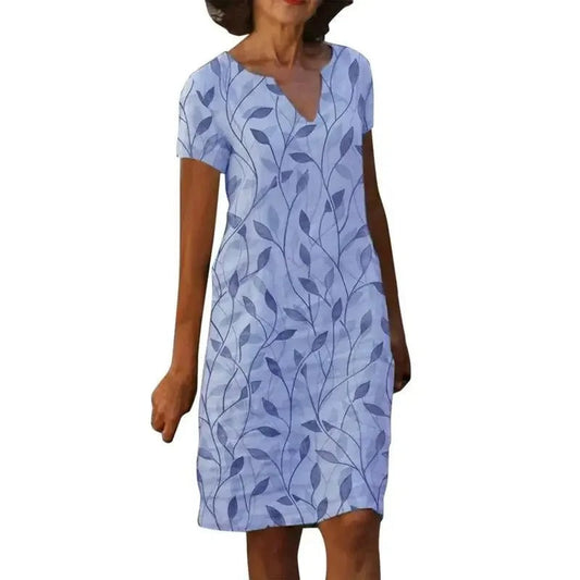 EM | Bedrucktes Midikleid