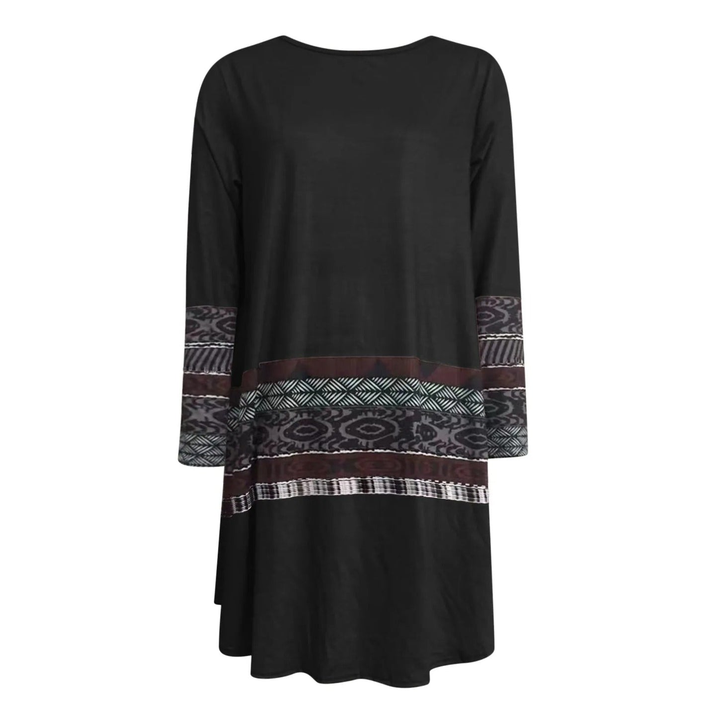 EM | Entspannter Pullover mit Chevron-Print