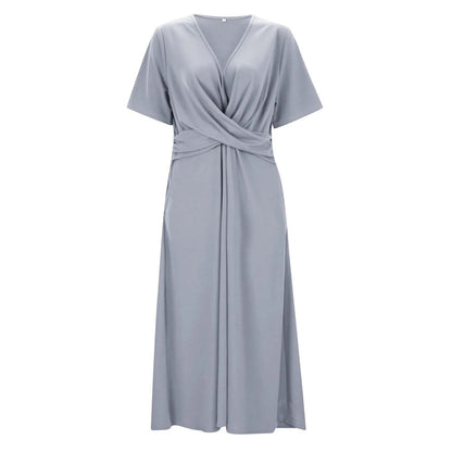EM | Maxikleid mit V-Ausschnitt