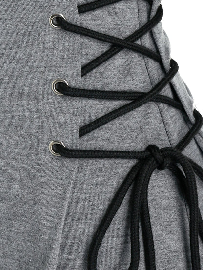 EM | Lässig-schickes Kapuzen Midikleid