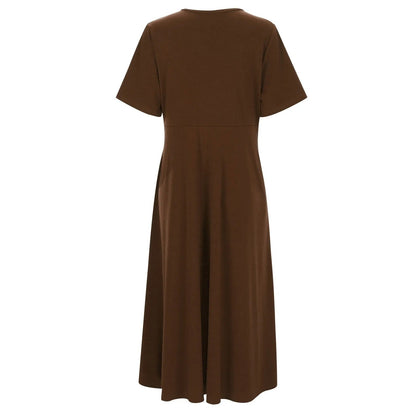 EM | Maxikleid mit V-Ausschnitt