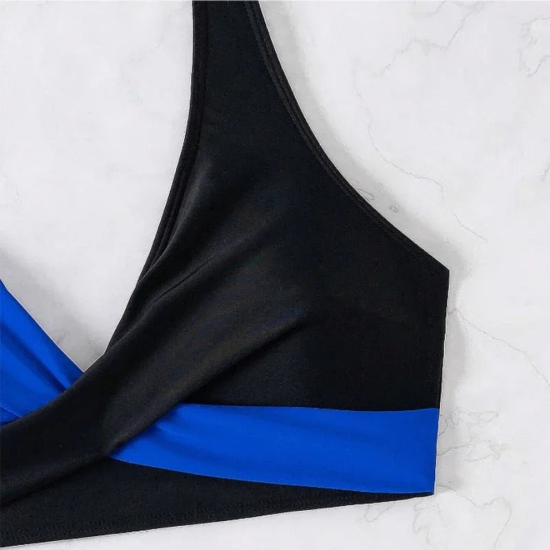 EM | Sexy Rückenfreies Bikini mit Kreuzgurt