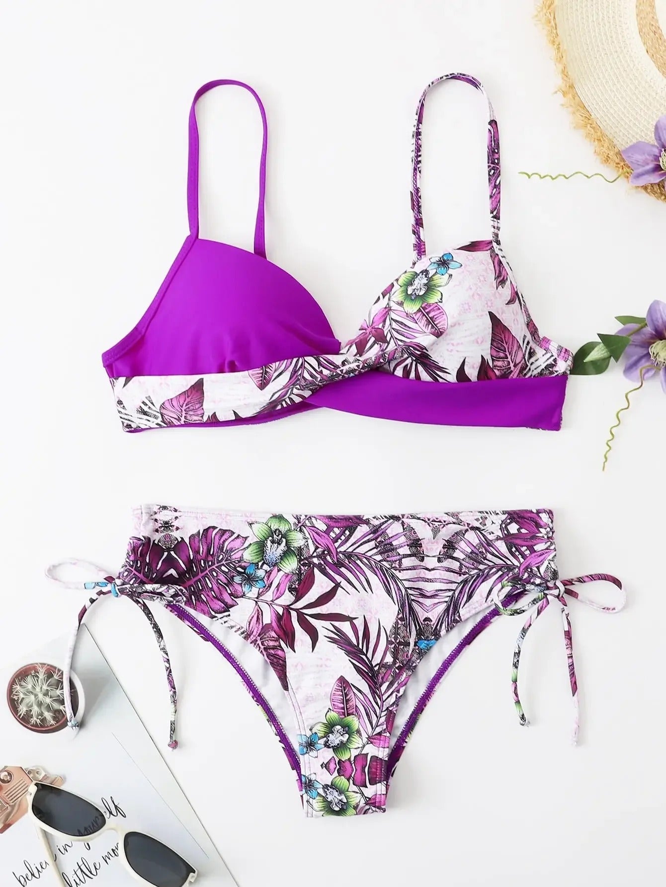 EM | Bikini mit Blumendruck