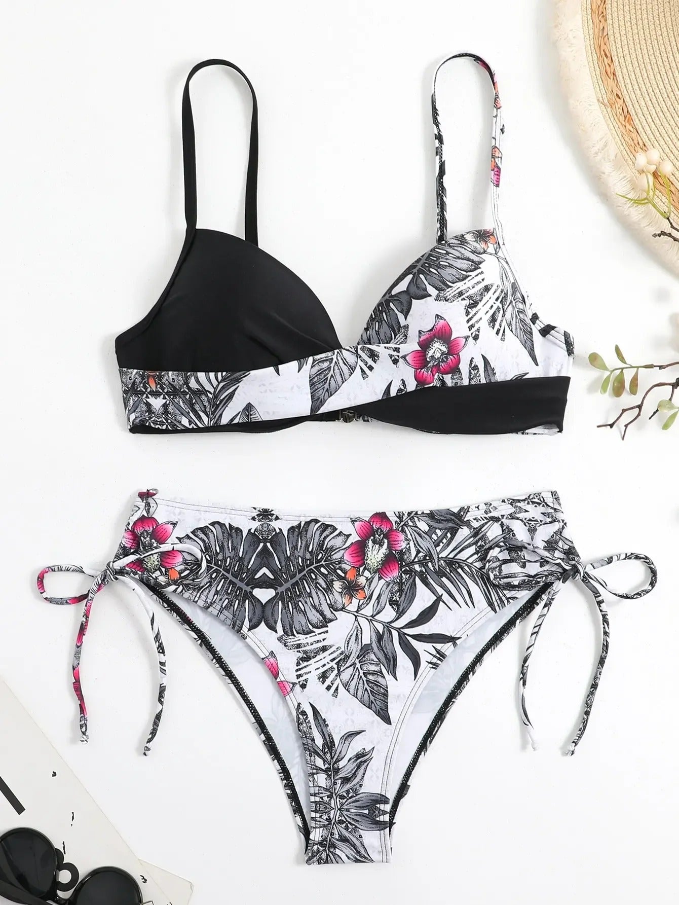EM | Bikini mit Blumendruck