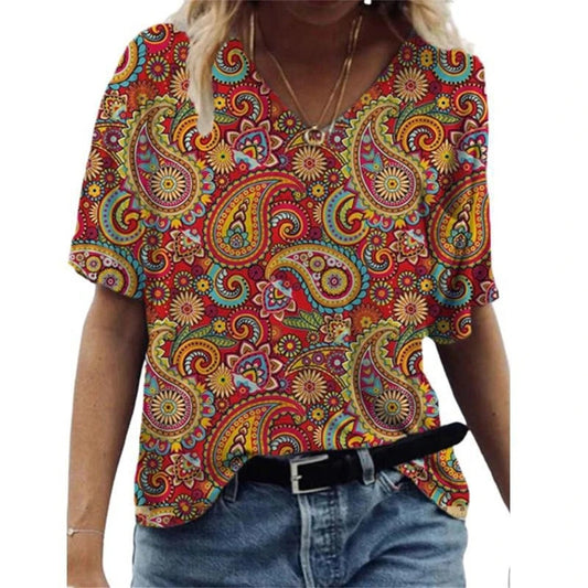 EM | Hemd mit V-Ausschnitt im Vintage-Stil