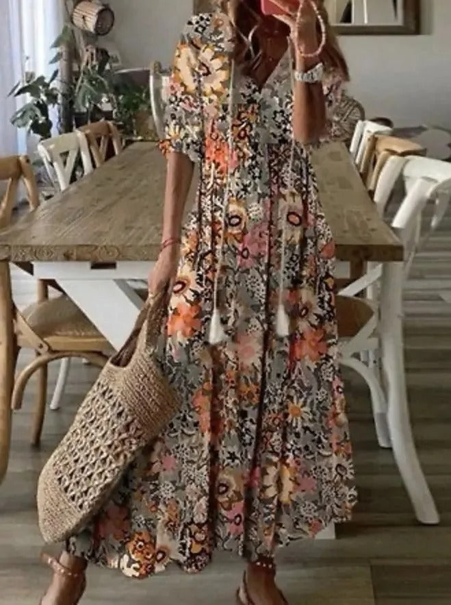 EM | Elegantes Sommer-Maxikleid