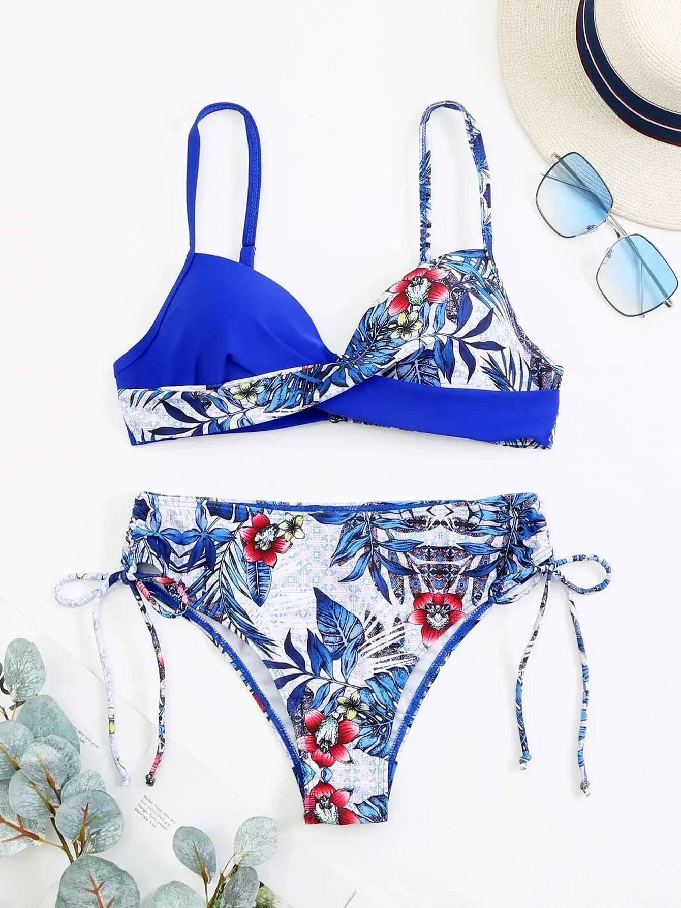 EM | Bikini mit Blumendruck