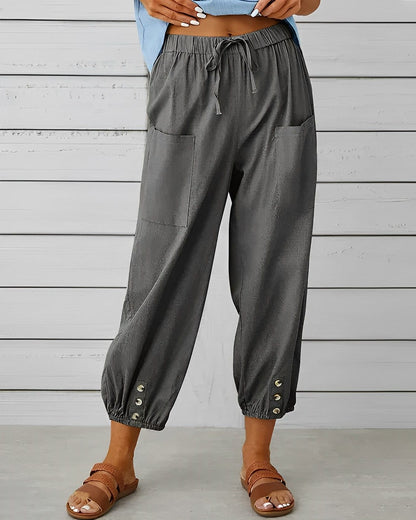 MW | Weite Hosen mit hoher Taille