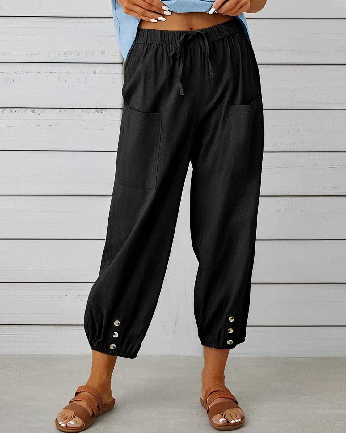 MW | Weite Hosen mit hoher Taille