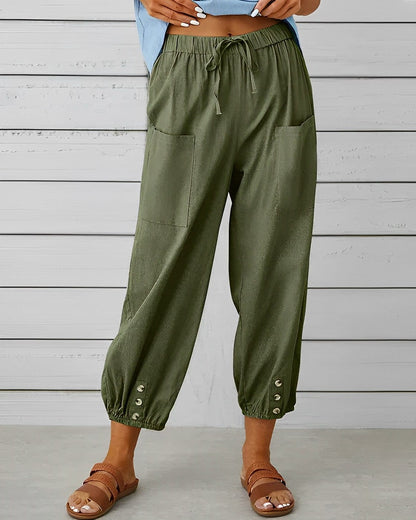 MW | Weite Hosen mit hoher Taille