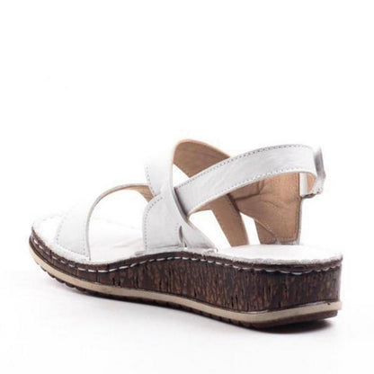 EM | Bequeme Keilsandalen mit verstellbaren Riemen