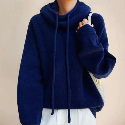 EM | Gemütlicher Pullover mit Kordelzug