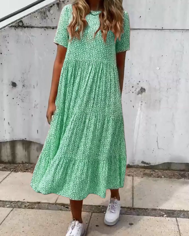 MW | Mira |Florales Midikleid