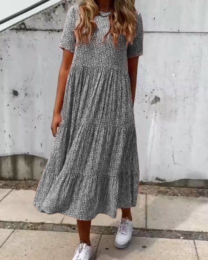 MW | Mira |Florales Midikleid