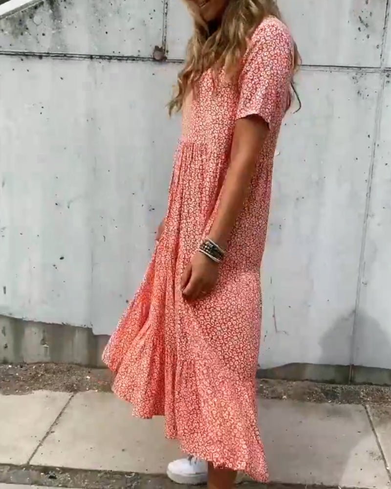 MW | Mira |Florales Midikleid