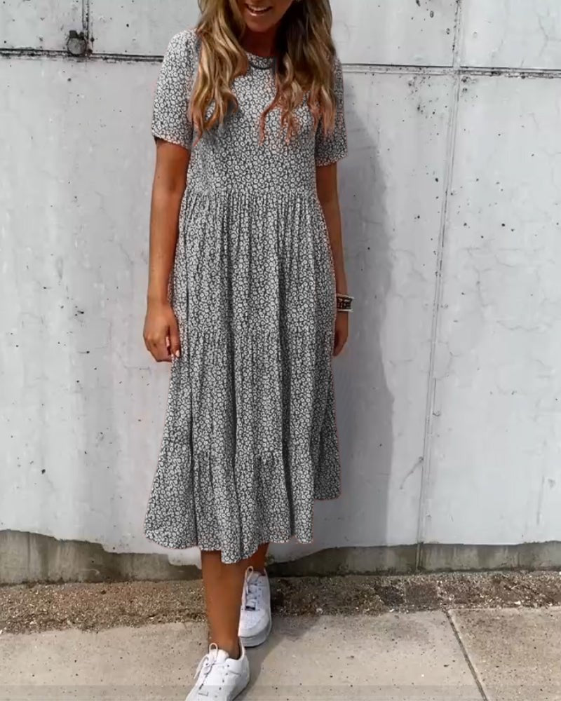 MW | Mira |Florales Midikleid