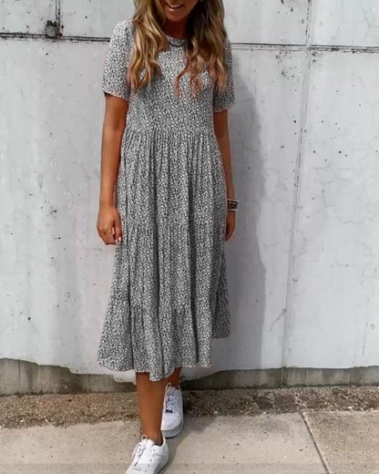 MW | Mira |Florales Midikleid